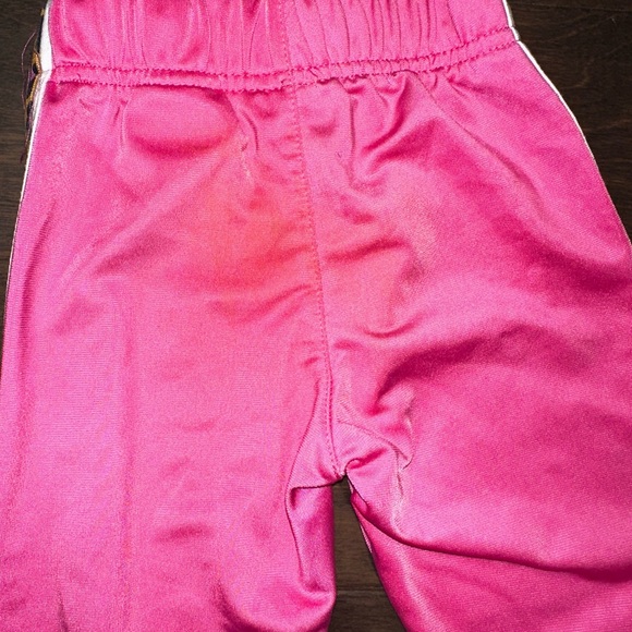 Toddler Girl Nike Jogging FZ Set Pink and Leopard Print Tracksuit Size 2T - Picture 15 of 16